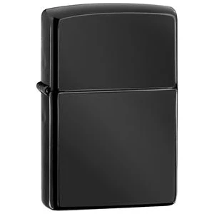 Siyah Düz Zippo Modeli Benzinli Çakmak