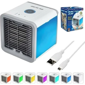 Arctic Air Home Arctic Taşınabilir Hava Soğutucu USB Mini Klima Fan 3 Kademeli Hava Temizleyici Mavi