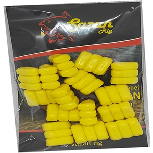 Sr Sazanrig 3 Lü Yüzen Mısır Boncuk Açık Sarı ( Dar Delik)