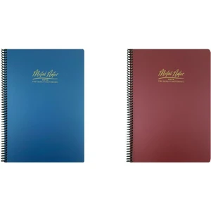 Metal Notes A4 Spiralli Kareli Defter 2'li