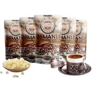 Yöresel Adıyaman Kahvesi Osmanlı Kahvesi Damla Sakızlı 200 gr x 5
