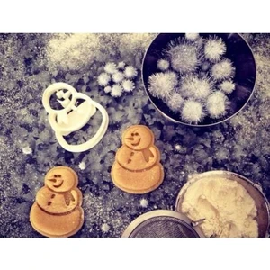 Bi'şeyler Sepeti Kardan Adam Kurabiye Kalıbı