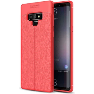 Samsung Galaxy Note 9 Kılıf Deri Tarzı Niss Silikon Case