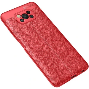 Xiaomi Poco X3 Kılıf Deri Tarzı Niss Silikon Case