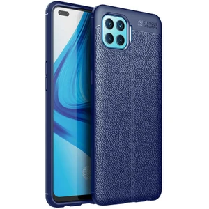 Oppo Reno 4 Lite Kılıf Deri Tarzı Niss Silikon Case