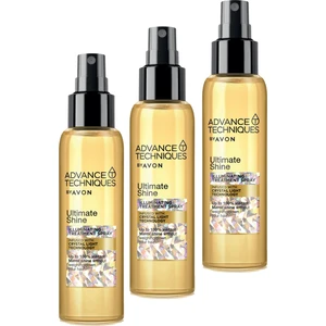 Advance Techniques Parlaklık Veren Saç Bakım Spreyi 100 Ml. Üçlü Set