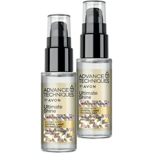 Advance Techniques Parlaklık Veren Saç Serumu 30 Ml. Ikili Set