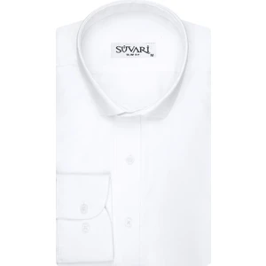 Slim Fit Beyaz Erkek Gömlek