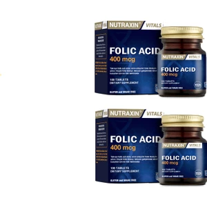 Folik Asit 400 Mcg 100 Tablet X2 Adet