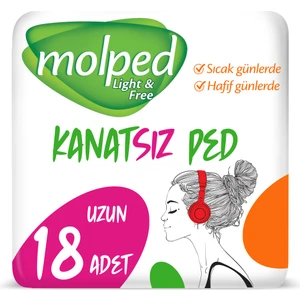 Ultra Uzun Kanatsız Ped 18 Adet