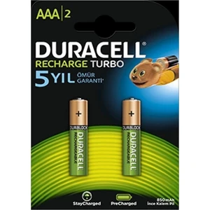 Şarjlı Ince Kalem Pil Aaa 900 Mah 2'li