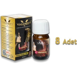 E Vitaminli Yılan Yağı Saç Bakım Yağı 20 ml x 8 Adet