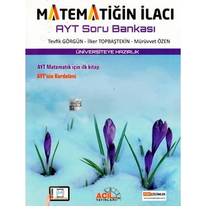 Acil Yayınları AYT Matematiğin İlacı Soru Bankası - İlker Topbaştekin