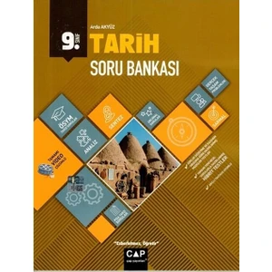 Çap Yayınları Çap Yayınları Yayınları 9. Sınıf Anadolu Lisesi Tarih Soru Bankası - Arda Akyüz