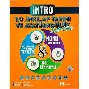 Mozaik Yayınları 8. Sınıf T.C. İnkılap Tarihi ve Atatürkçülük Defter Kitap