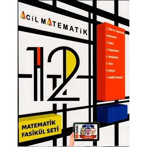 Acil Yayınları 12. Sınıf Matematik Fasikül Set 2025