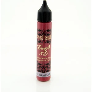 3D Dora Boncuk Boya 25 ml 5133 Kırmızı