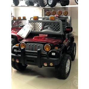 504K Mega Çift Kişilik 12 Volt Uzaktan Kumandalı Akülü Jeep