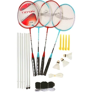 Ağ Dahil Badminton Raket Set