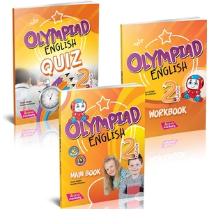 Akılyolu Yayıncılık Grade 2 - Olympıad Englısh Maın Book + Workbook + Quız