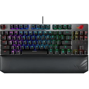 ROG STRIX SCOPE TKL KABLOLU MEKANİK RGB OYUNCU KLAVYESİ - NX MEKANİK, ALÜMİNYUM KASA, BİLEK DESTEĞİ, AURA SYNC