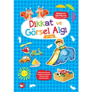 Büyüyorum Öğreniyorum Okul Öncesi Etkinlikleri- Dikkat ve Görsel Algı   5+ Yaş Tuba Öztürk
