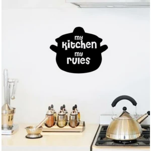 Şirin Lazer My Kitchen Mutfak Duvar Dekoru Ahşap Tablo