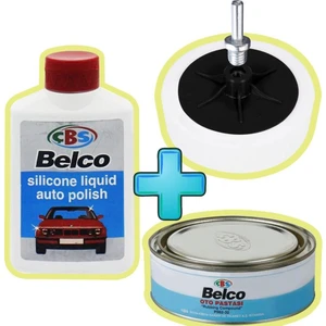 Belco Oto Pastası 500 gr + Oto Cilası 250 ml + Matkap Aparatı 3'lü Paste Cila Set
