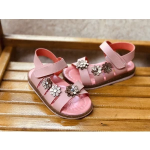 Şirin Bebe Kız Bebek ince Taban Sandalet