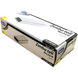 Zımba Teli 24/6 145 10 Kutu 10000 Adet Sarf Malzemeleri Beyaz Renkli