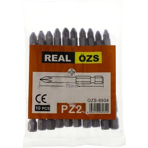 Real Özs - Yıldız Bits Uc Matkap Ucu Pz2 x 75MM 10 Adet