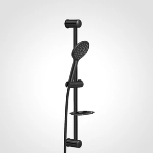 Deluxe Jet Black Slıdıng Sürgülü Duş Seti VS-6130