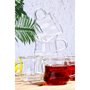 Isıya Dayanıklı Borosilikat Cam Bardak 6'lı 200 Ml. 81.059