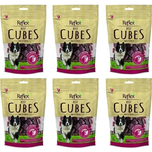 Biftekli Küp Dilimli Köpek Ödül Maması 80 gr 6'lı Set