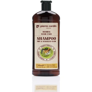 Pierre Cardin Herbal Shampoo For Dry & Damaged Hair 750 ml Bitkisel Şampuan ( Kuru ve Yıpranmış Saçlar)