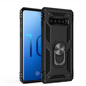 Samsung Galaxy S10 Kılıf Yüzüklü Zırh Tank Vega