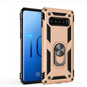 Samsung Galaxy S10 Kılıf Yüzüklü Zırh Tank Vega