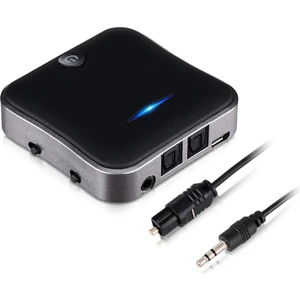 B19 Bluetooth 5.0 Kablosuz Taşınabilir Ses Aktarım Cihazı Wireless Audio Transmitter Receiver