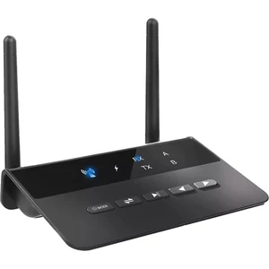 B2 Bluetooth 5.0 80 Metre Kablosuz Çift Antenli Taşınabilir Ses Aktarım Cihazı Wireless Audio Transmitter Receiver