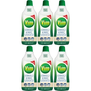 Kireç Çözücü Sirkeli 6 x 1000 ml
