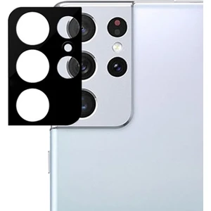 Sm Galaxy S21 Ultra Hd 3D Full Tempered Cam Kamera Koruyucu AL-34295