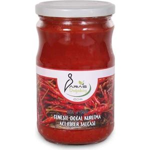 Aras Doğaköy Güneşte Doğal Kurutma Yöresel Acı Biber Salçası 650 gr