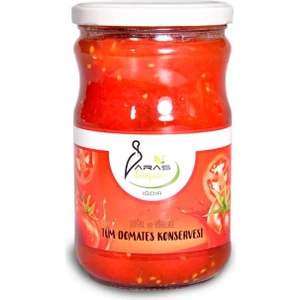 Aras Doğaköy Doğal ve Yöresel Tüm Domates Konservesi 650 gr