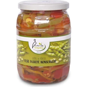 Aras Doğaköy Doğal ve Yöresel Yeşil Fasulye Konservesi 700 gr