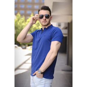 Roderick Hakim Yaka Petek Kumaş Yarım Fermuarlı Erkek Tshirt