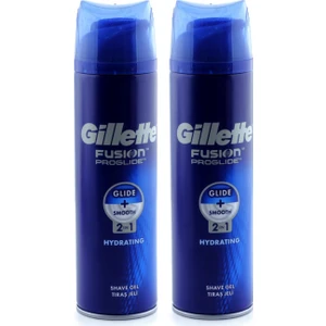 Tıraş Jeli Fusion Proglide 200ML.(NEMLENDIRICI) 2 Adet