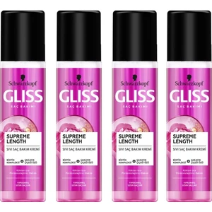 Got2B Gliss Supreme Length Sıvı Saç Kremi 200 ml x 4 Adet