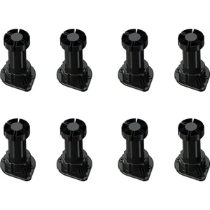 Ayt Fix (8 Adet) 10-15CM Ayarlı Baza Ayağı Siyah
