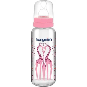 Cam Biberon 240 ml Kod 400 Pembe