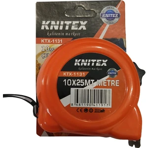 Knıtex KTX-1131 Şerit Metre 10 Metre x 25MM